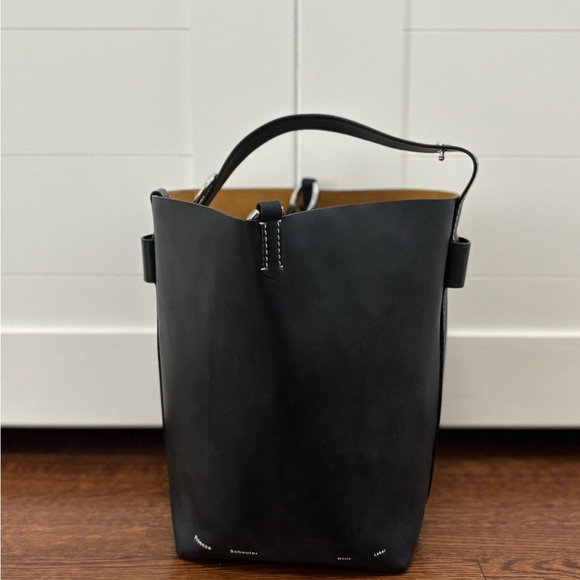 Proenza Schouler Handbags - Elegant Black Leather Tote Bag